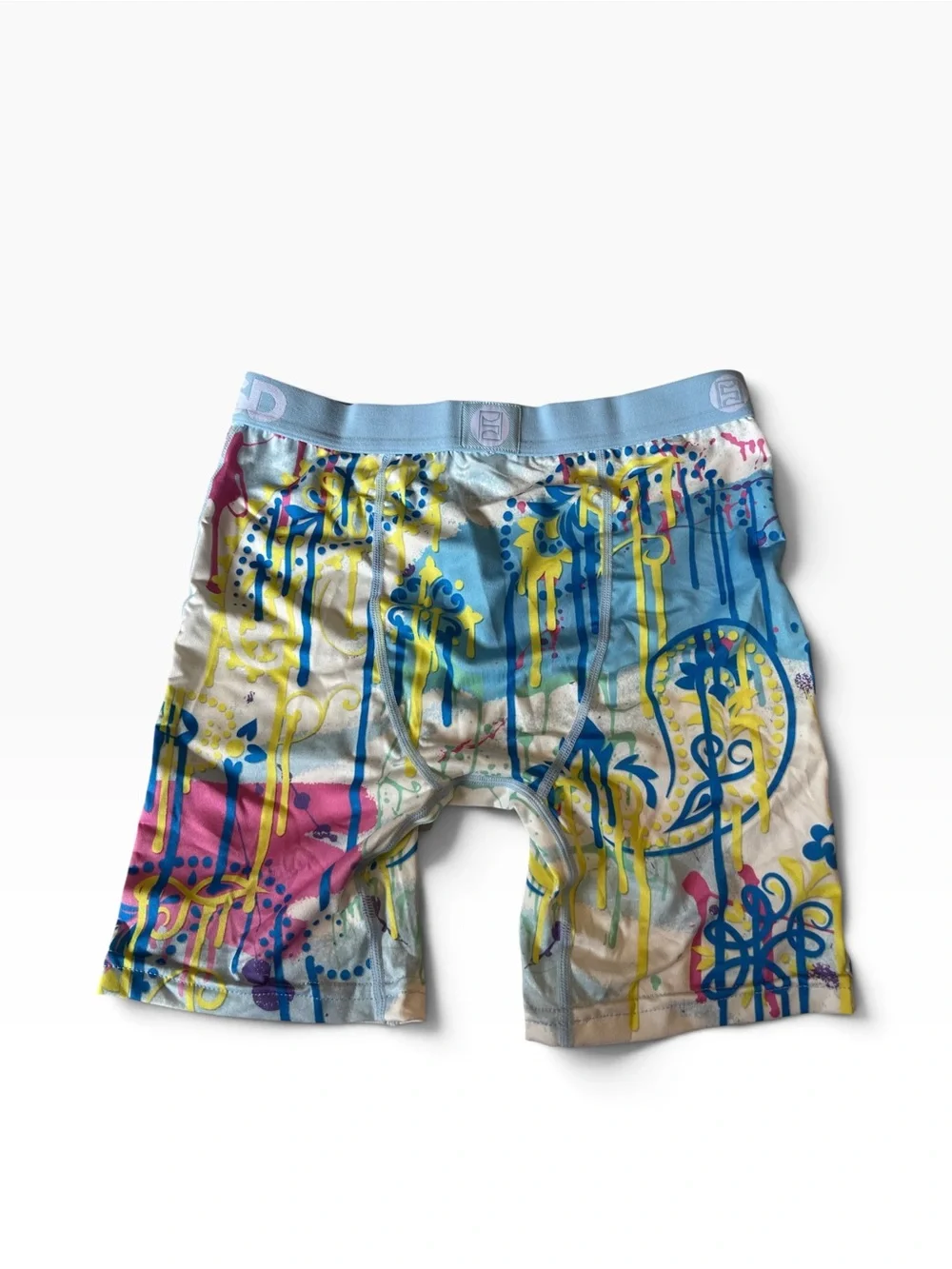 PSD Youth Boxer Briefs Paisley Drip 2 Pack Boys Size Large